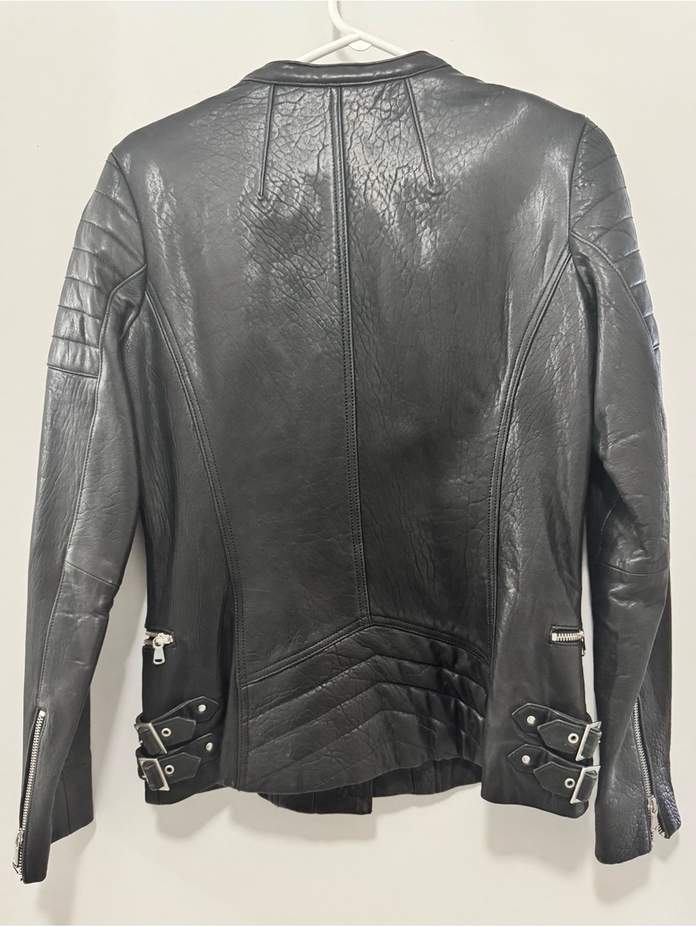Danier Genuine Leather Moto Jacket Black | Pristine Condition | - Picture 3 of 15
